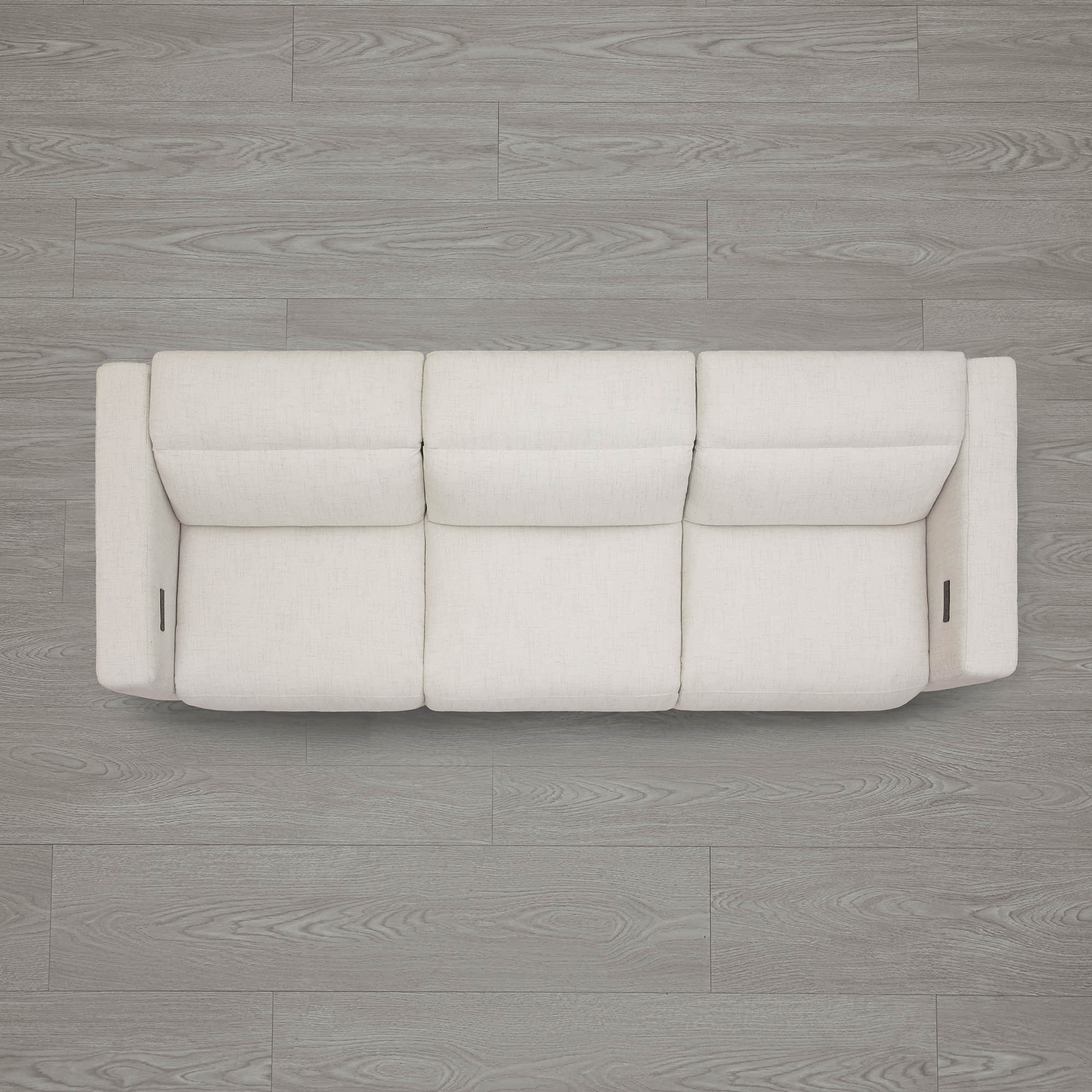 Oliver 3-Seat Wall-hugger Reclining Sectional Sofa with Power Headrest