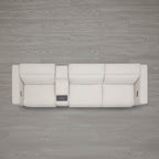 Oliver 3-Seat Wall-hugger Reclining Sectional Sofa with Power Headrest