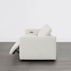 Oliver 3-Seat Wall-hugger Reclining Sectional Sofa with Power Headrest