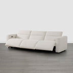 Oliver 3-Seat Wall-hugger Reclining Sectional Sofa with Power Headrest