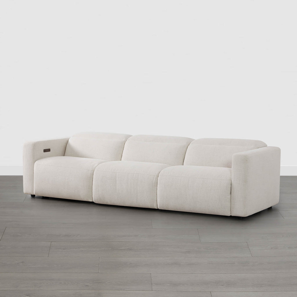 Oliver 3-Seat Wall-hugger Reclining Sectional Sofa with Power Headrest