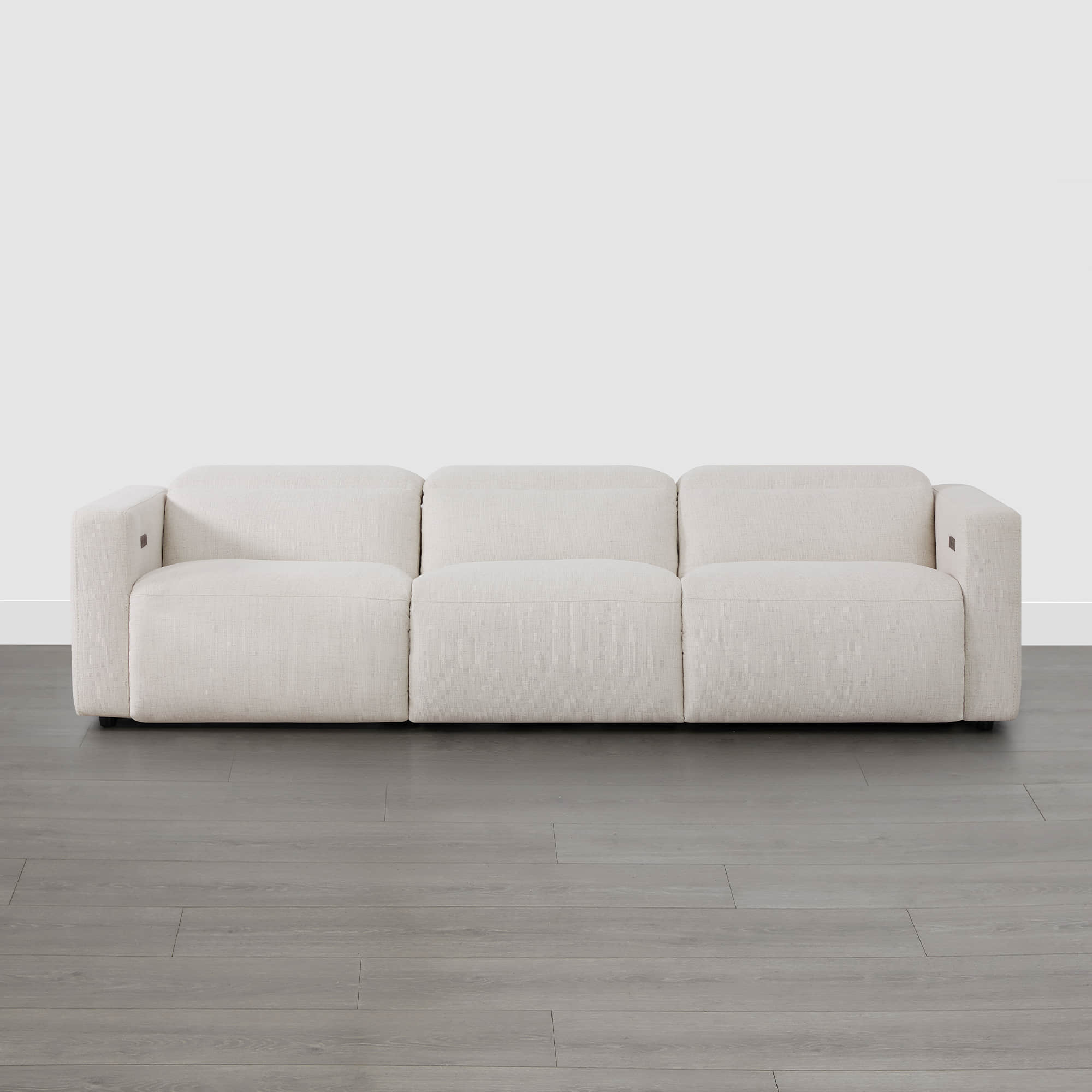 Oliver 3-Seat Wall-hugger Reclining Sectional Sofa with Power Headrest
