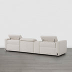 Oliver 3-Seat Wall-hugger Reclining Sectional Sofa with Power Headrest
