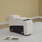 Oliver 2-Seat Wall-hugger Reclining Sectional Sofa with Power Headrest