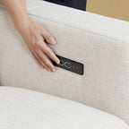 Oliver 4-Seat Wall-hugger Reclining Sectional Sofa with Power Headrest