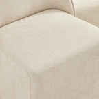 Soren Leather Rolling Dining Chair with Casters Base