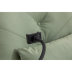 Swivel Glider Power Recliner with Bluetooth Speakers, Phone Holder, USB and Type-C Charging Ports, Hidden Arm Storage