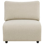 Teleri 2-seat Modular Curved Sofa with Wood Leg