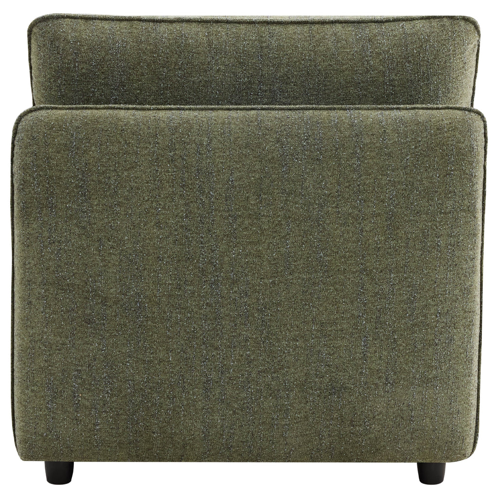 Teleri 5-seat Modular Curved Sofa with Wood Leg