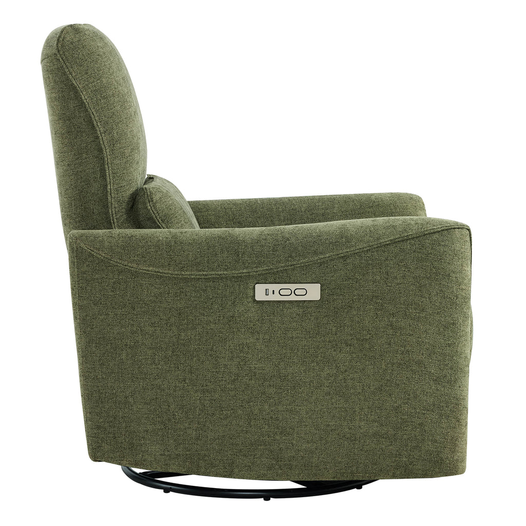 Tracee Modern Power Swivel Glider Recliner