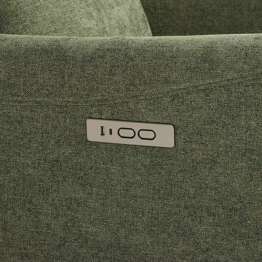 Tracee Modern Power Swivel Glider Recliner