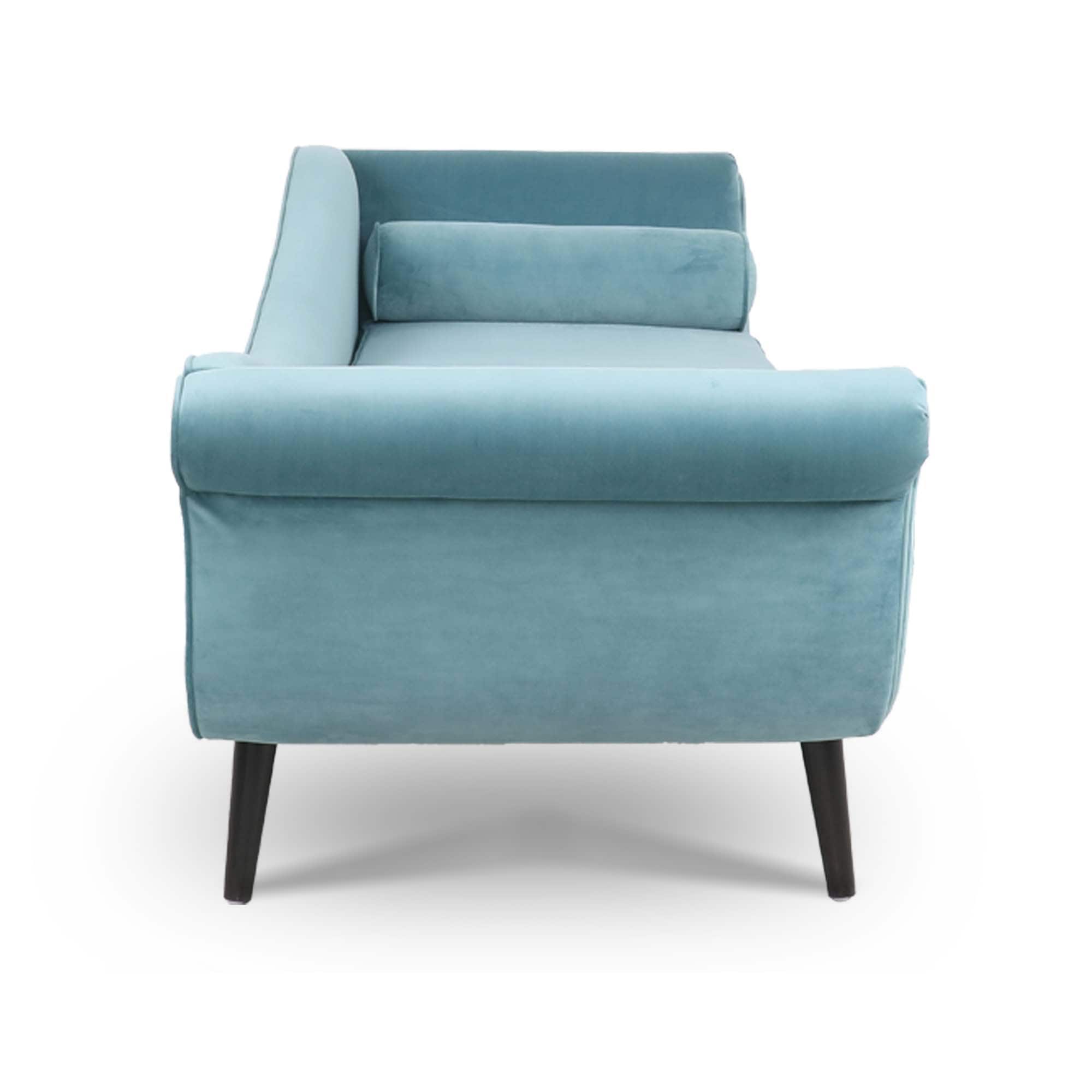 Vintage Chaise Lounge with Scroll Arms by Christopher Knight Home