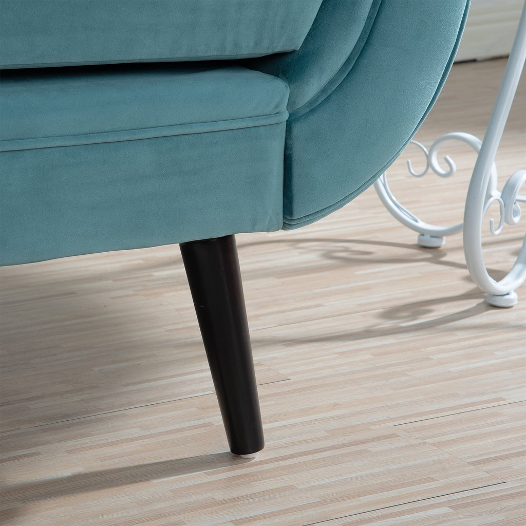 Vintage Chaise Lounge with Scroll Arms by Christopher Knight Home