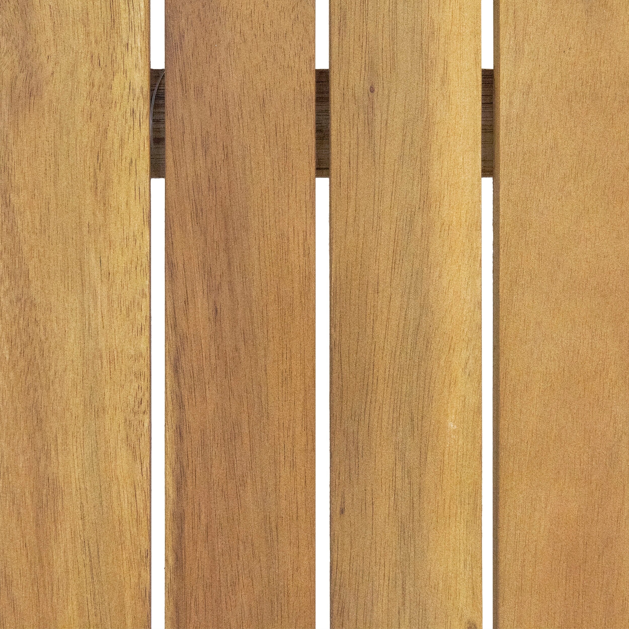 Willowbrook Outdoor Acacia Wood 4 Seater Chat Set by Christopher Knight Home