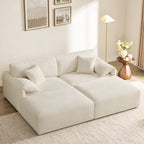 Winsley 3-Seat Sofa with Ottoman, Configurable Pit Sectional
