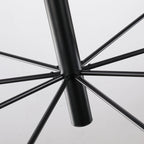 15-Light Minimalist Candlestick Chandelier, 2 Tier Ancient Design - 48