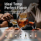 17 Inch 28 Bottle Wine/Beverage Fridge, Stainless Steel Wine Cooler for Home & Commercial Use