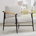 Fauteuil d'appoint moderne Charlotte