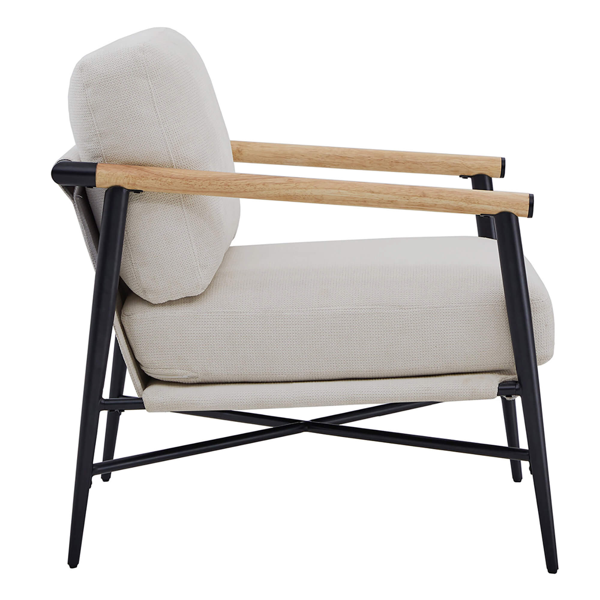 Fauteuil d'appoint moderne Charlotte