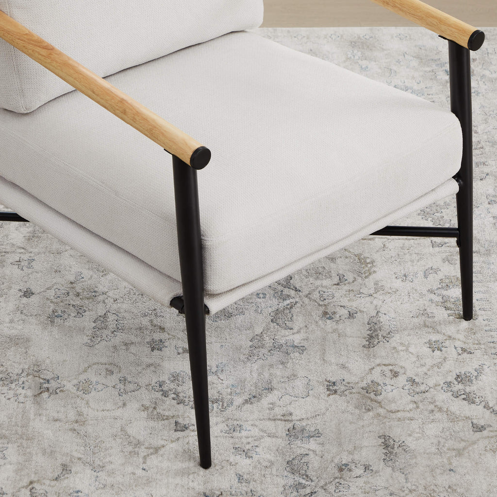 Fauteuil d'appoint moderne Charlotte