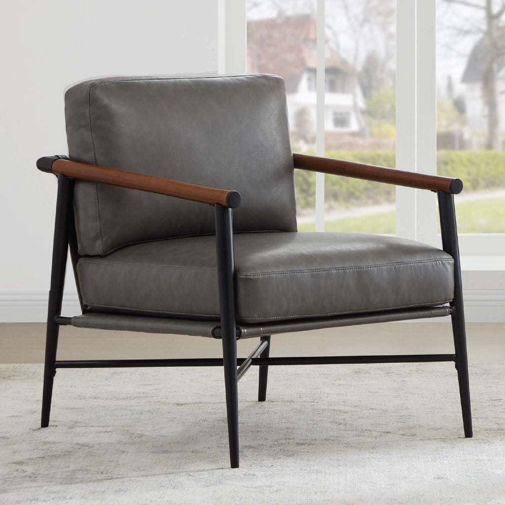 Fauteuil d'appoint moderne Charlotte