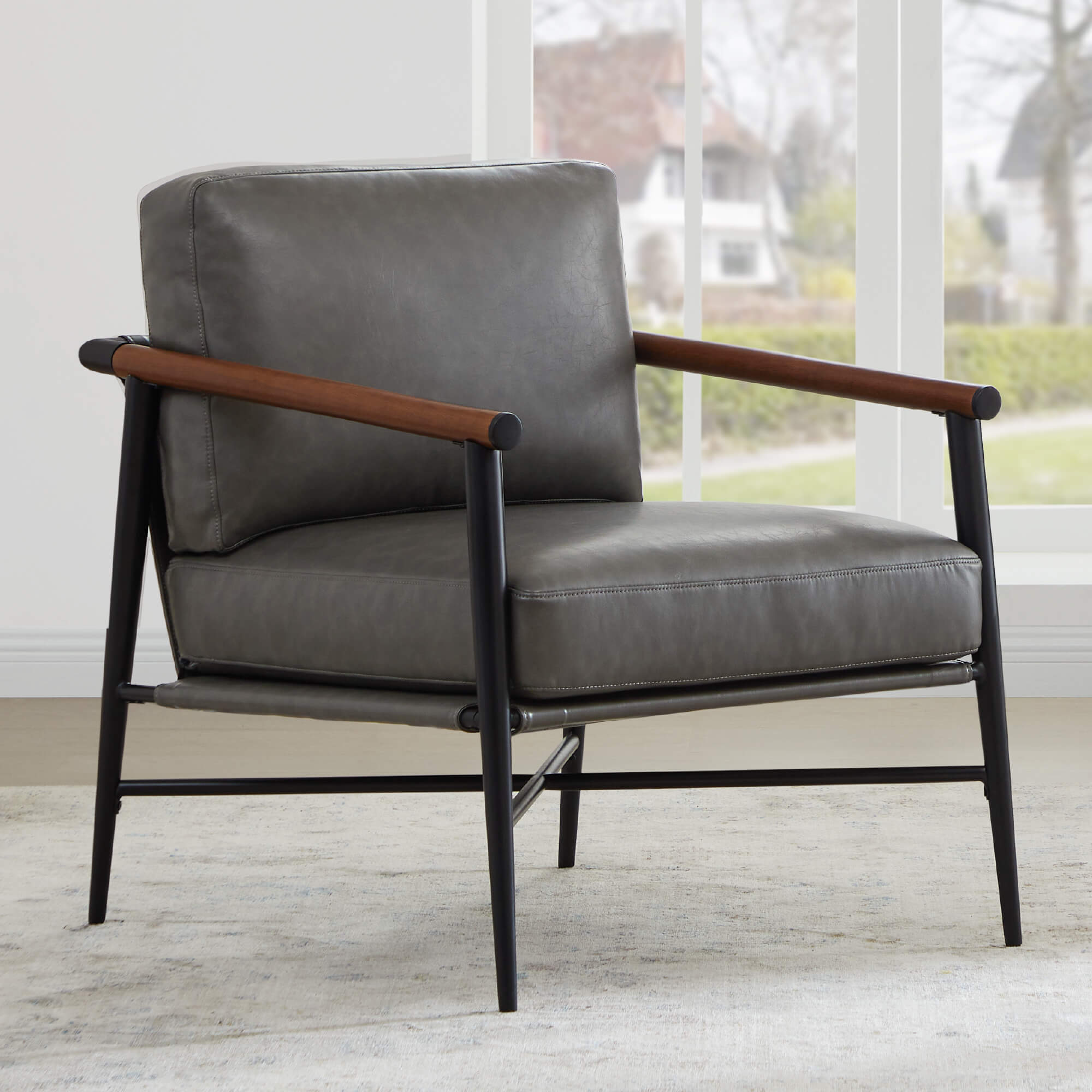 Fauteuil d'appoint moderne Charlotte