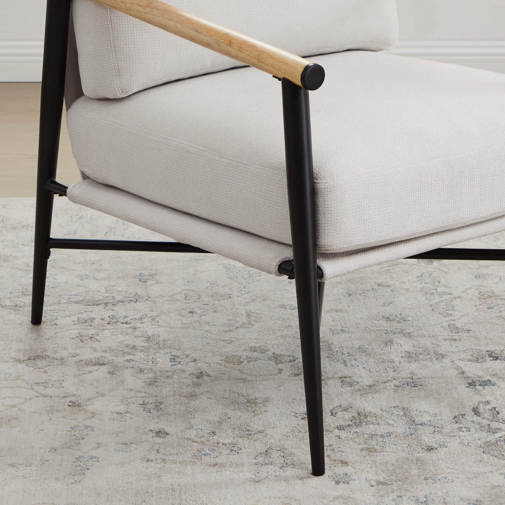 Fauteuil d'appoint moderne Charlotte