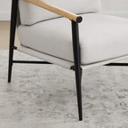 Fauteuil d'appoint moderne Charlotte