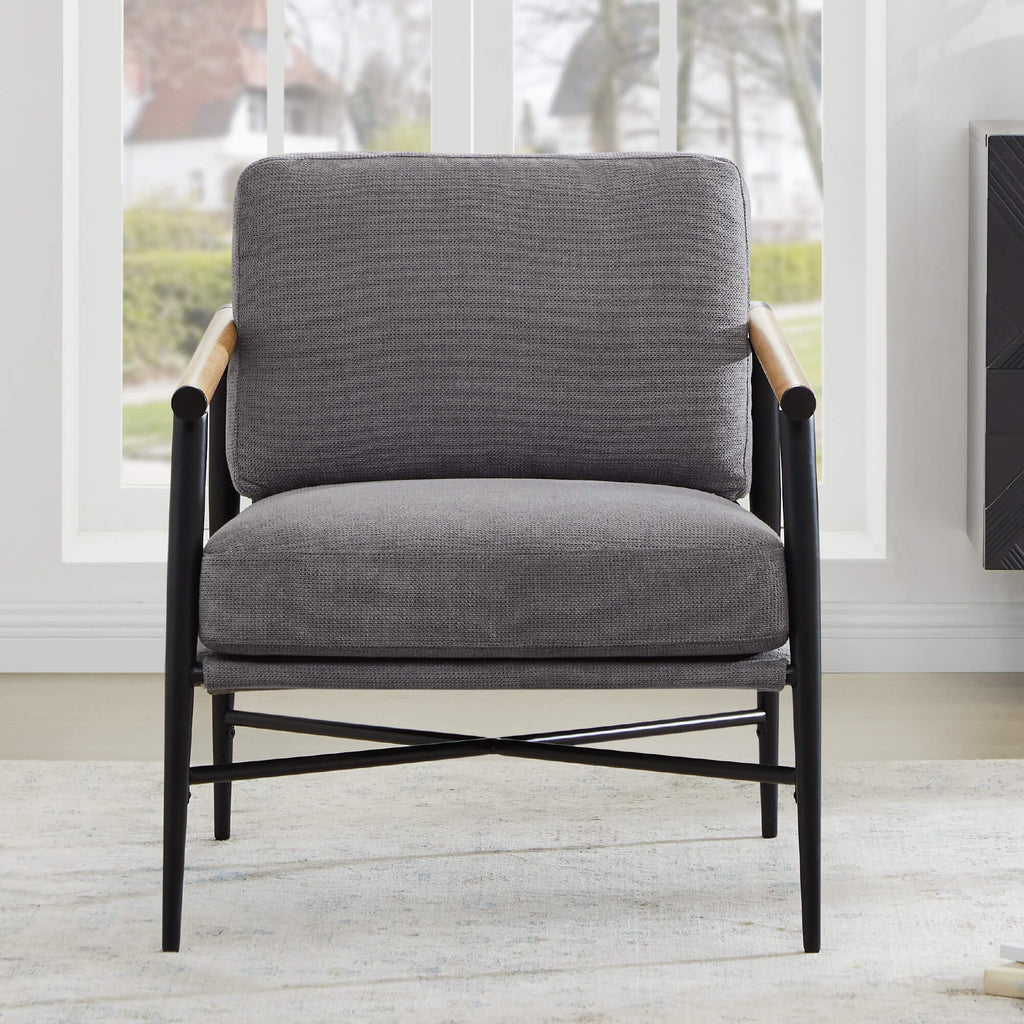Fauteuil d'appoint moderne Charlotte