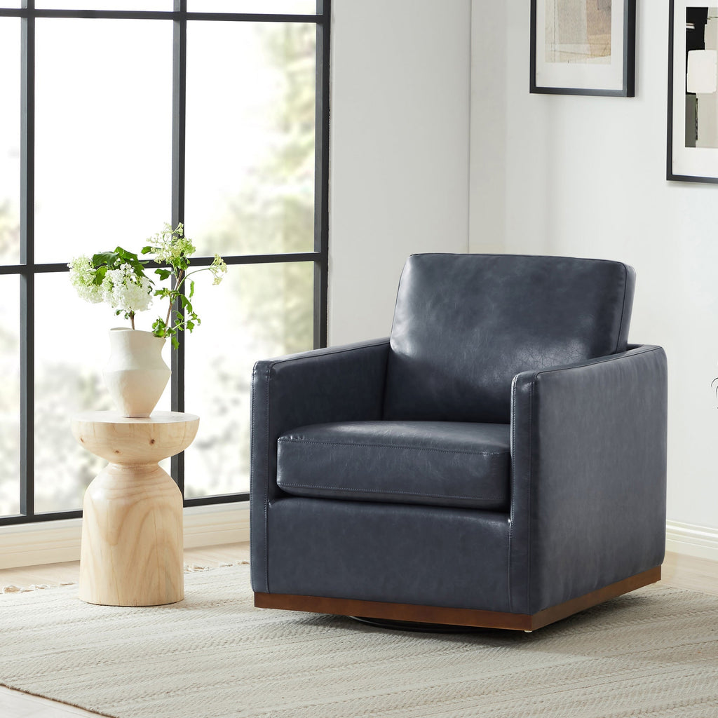 Henry Modern Swivel Accent Chair