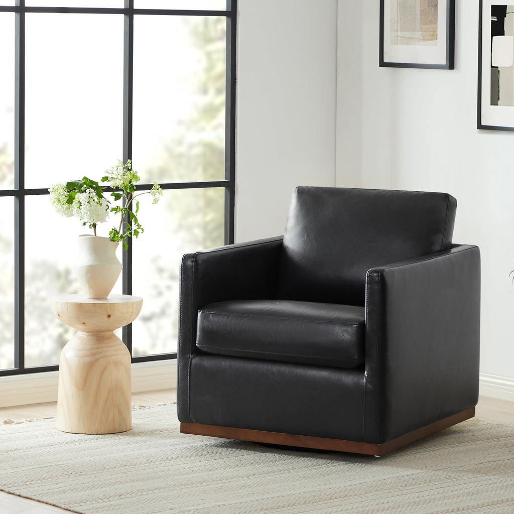 Henry Modern Swivel Accent Chair