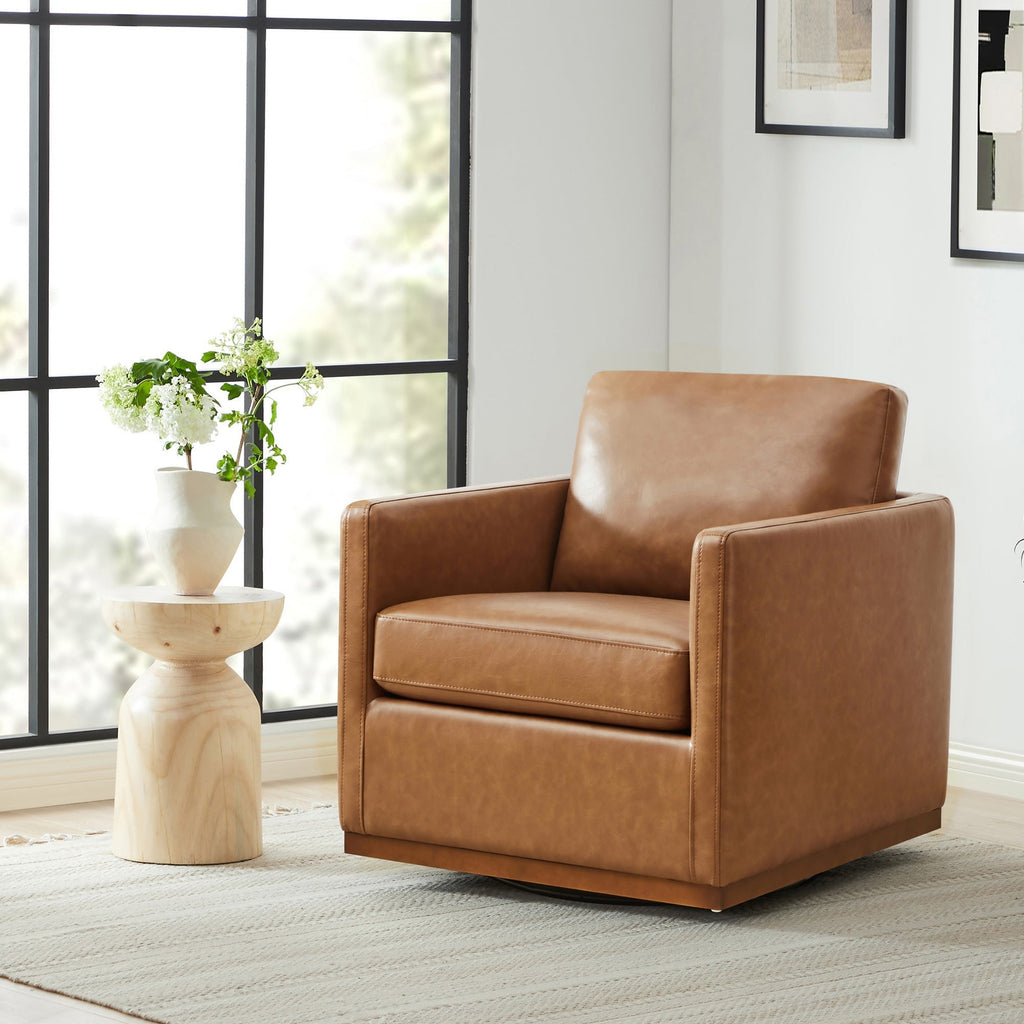 Henry Modern Swivel Accent Chair