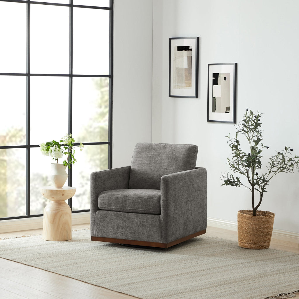 Henry Modern Swivel Accent Chair