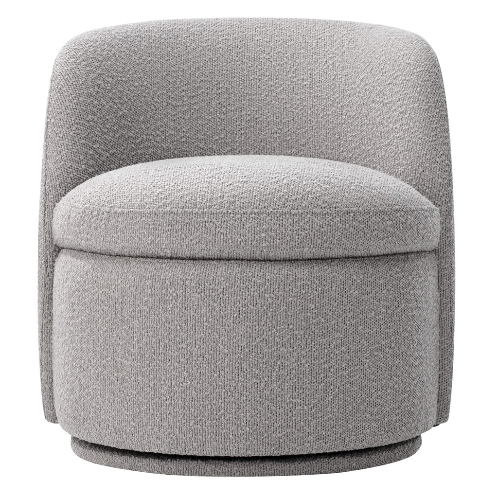 Jolie Performance Boucle Swivel Accent Chair