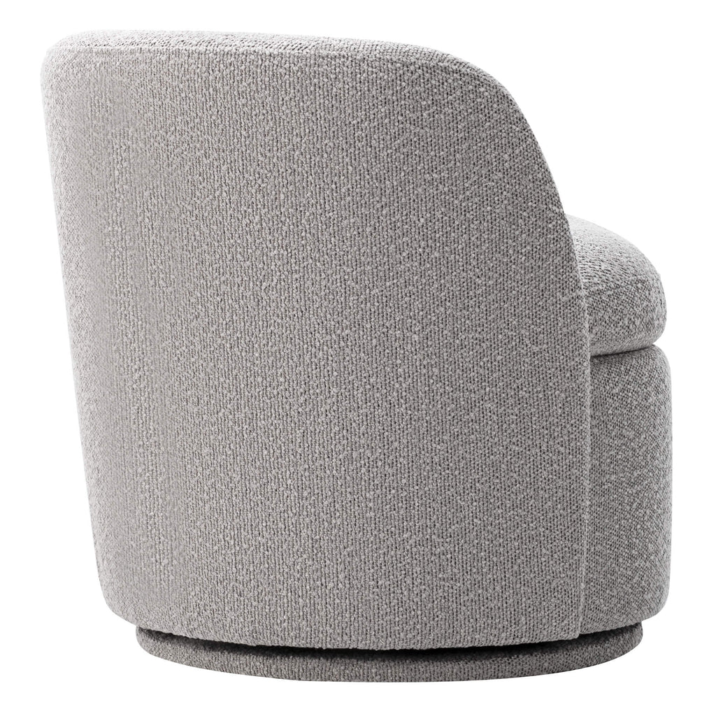 Jolie Performance Boucle Swivel Accent Chair