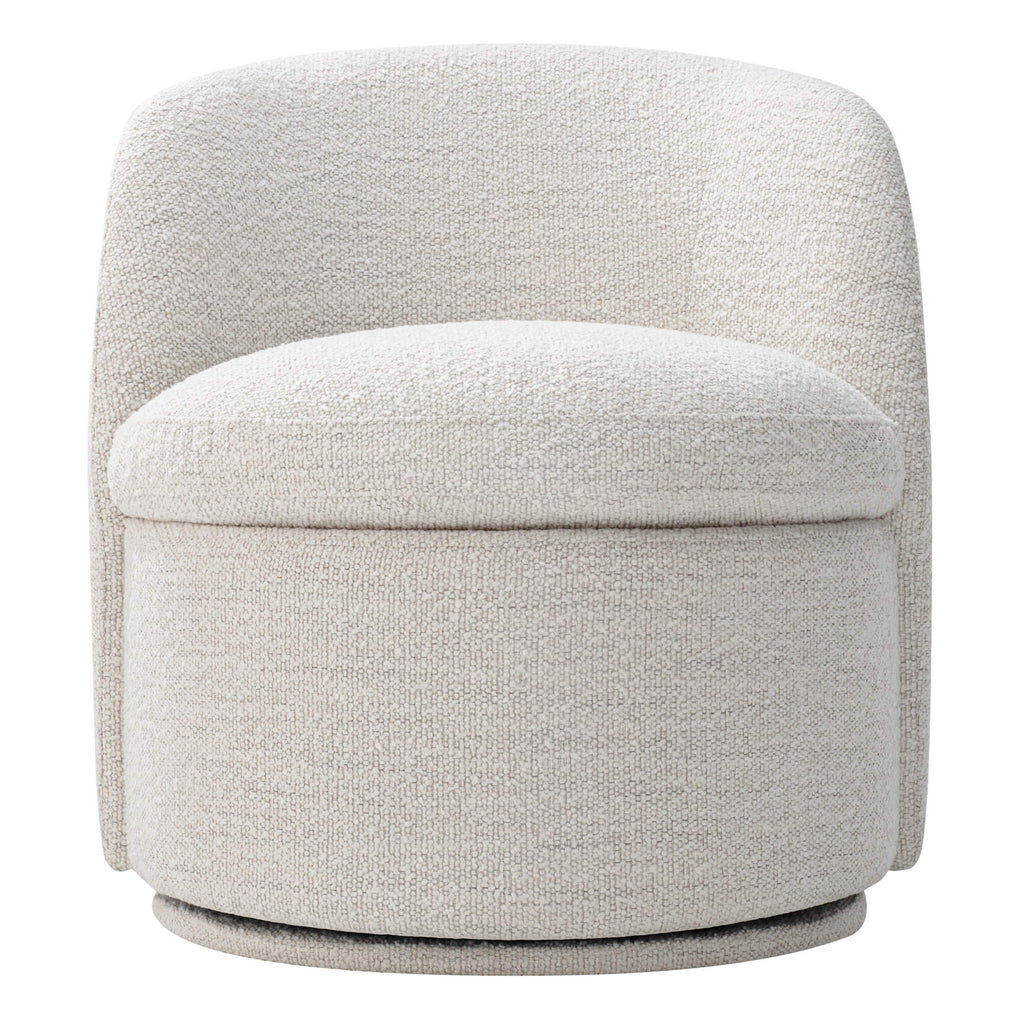 Jolie Performance Boucle Swivel Accent Chair