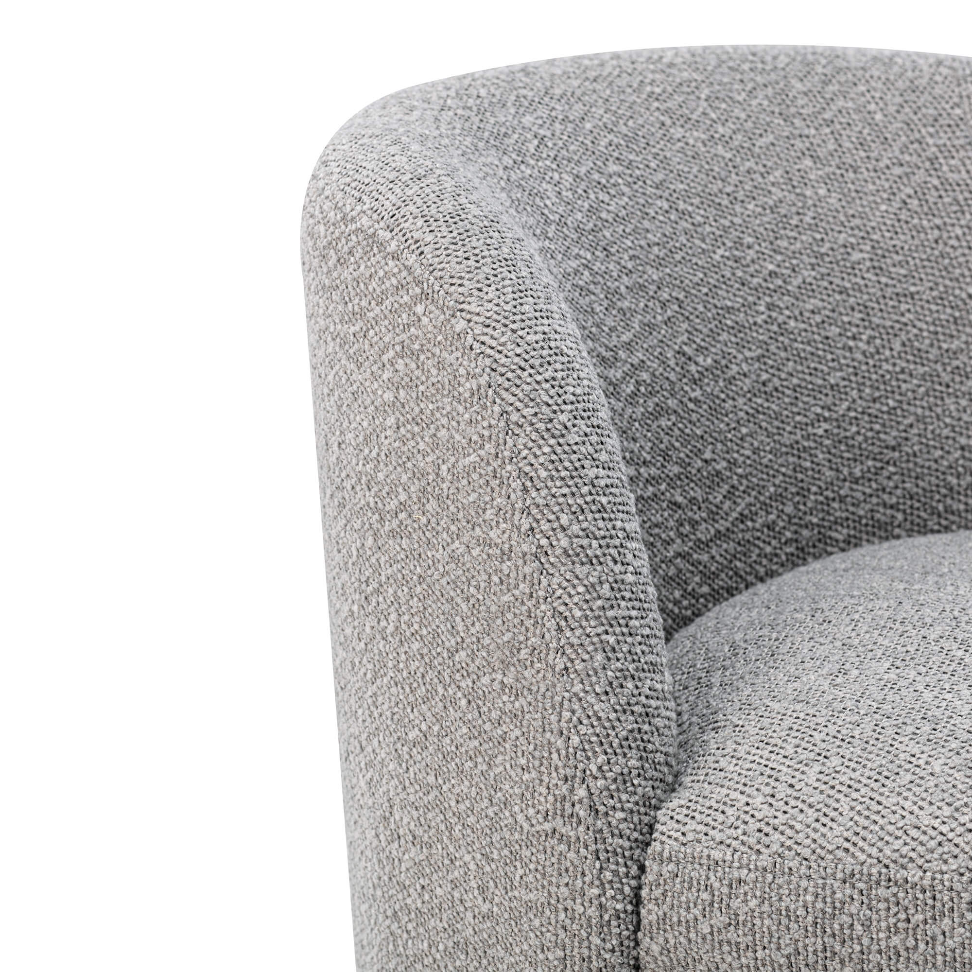 Jolie Performance Boucle Swivel Accent Chair