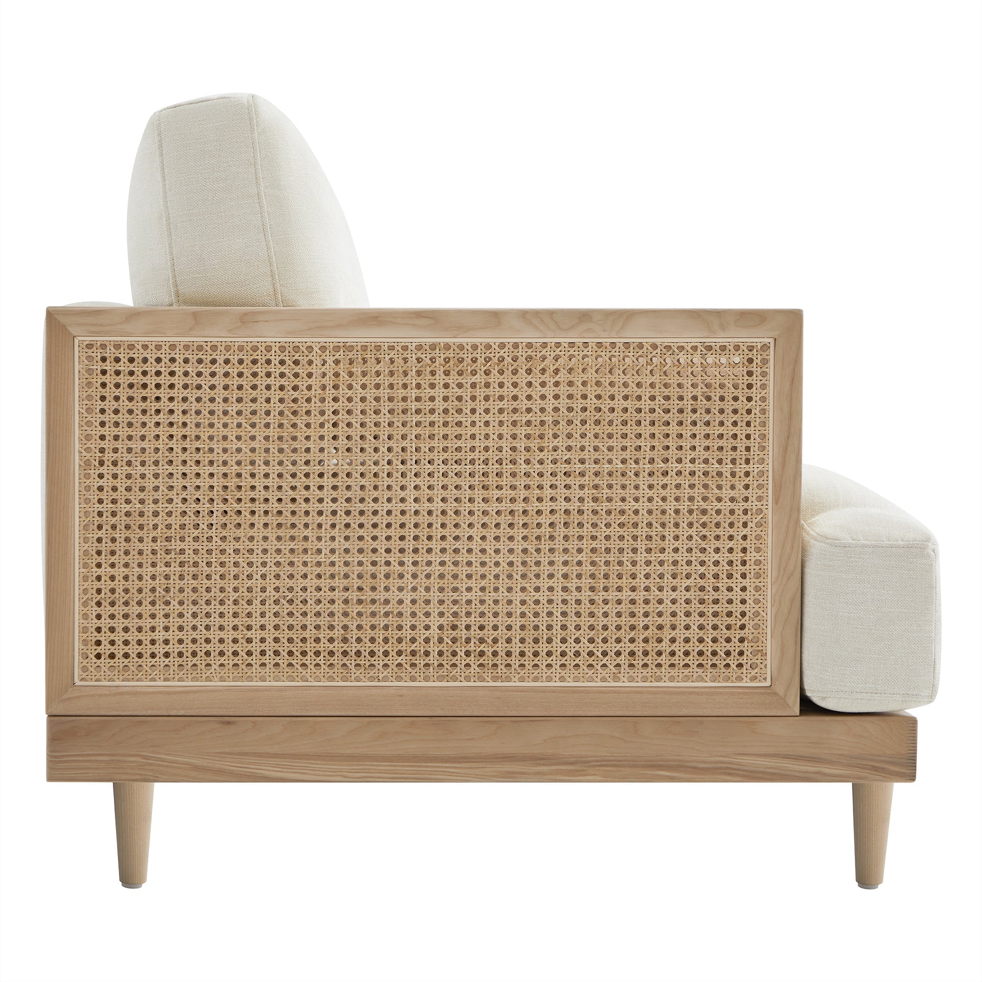 Julane Modern Cane Armchair (41.8)