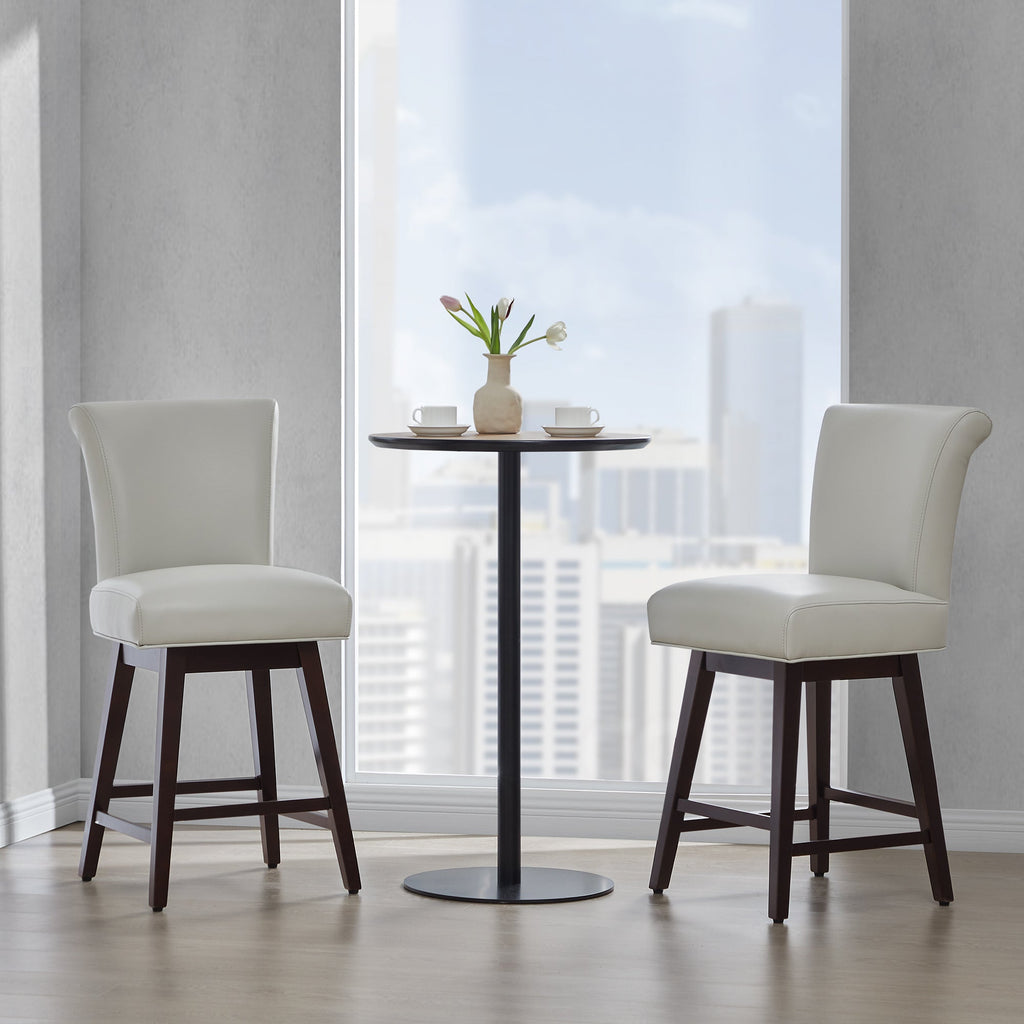 Alina Modern Swivel Bar & Counter Stool