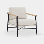 Fauteuil d'appoint moderne Charlotte
