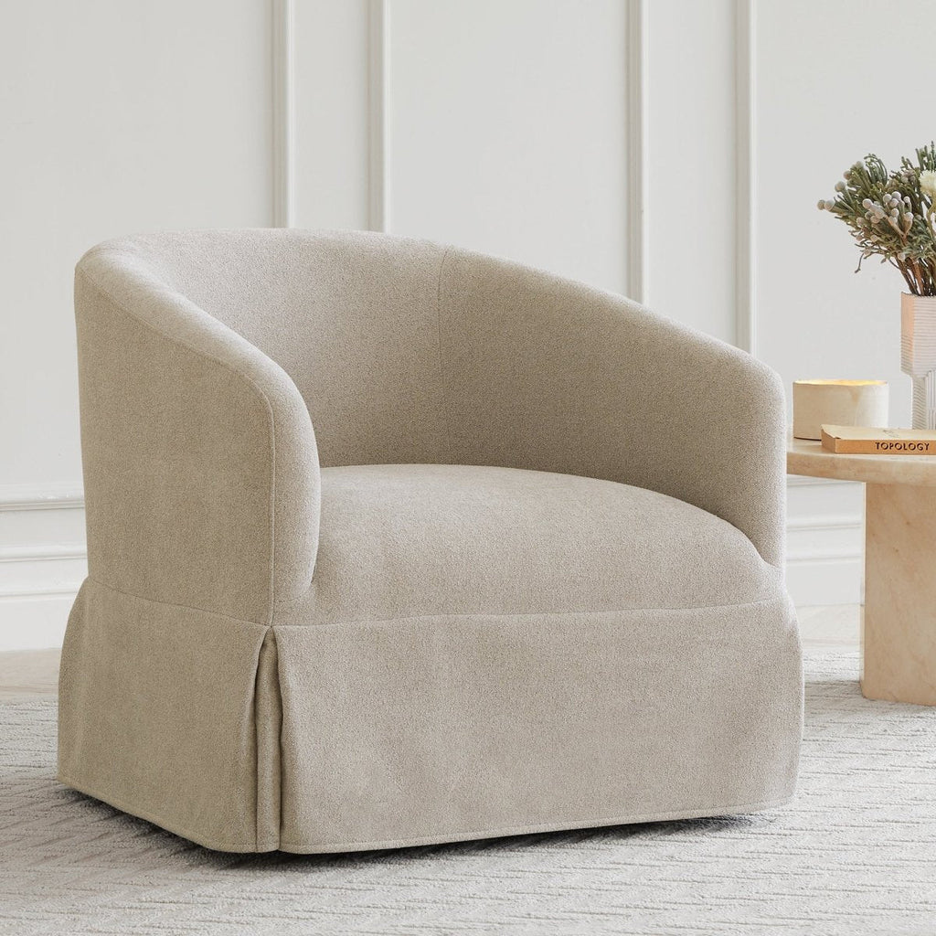 Fauteuil pivotant à revêtement amovible EllaGrace