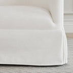 Fauteuil pivotant à revêtement amovible EllaGrace