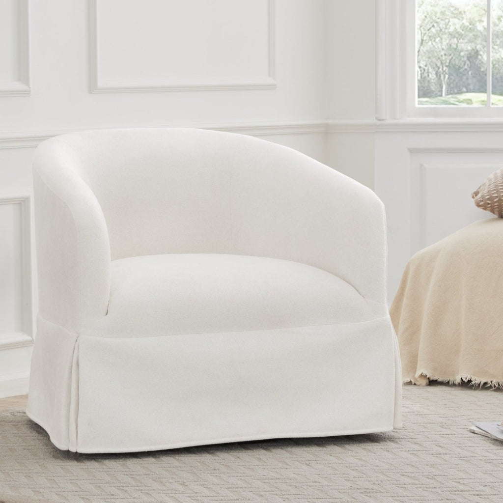 Fauteuil pivotant à revêtement amovible EllaGrace