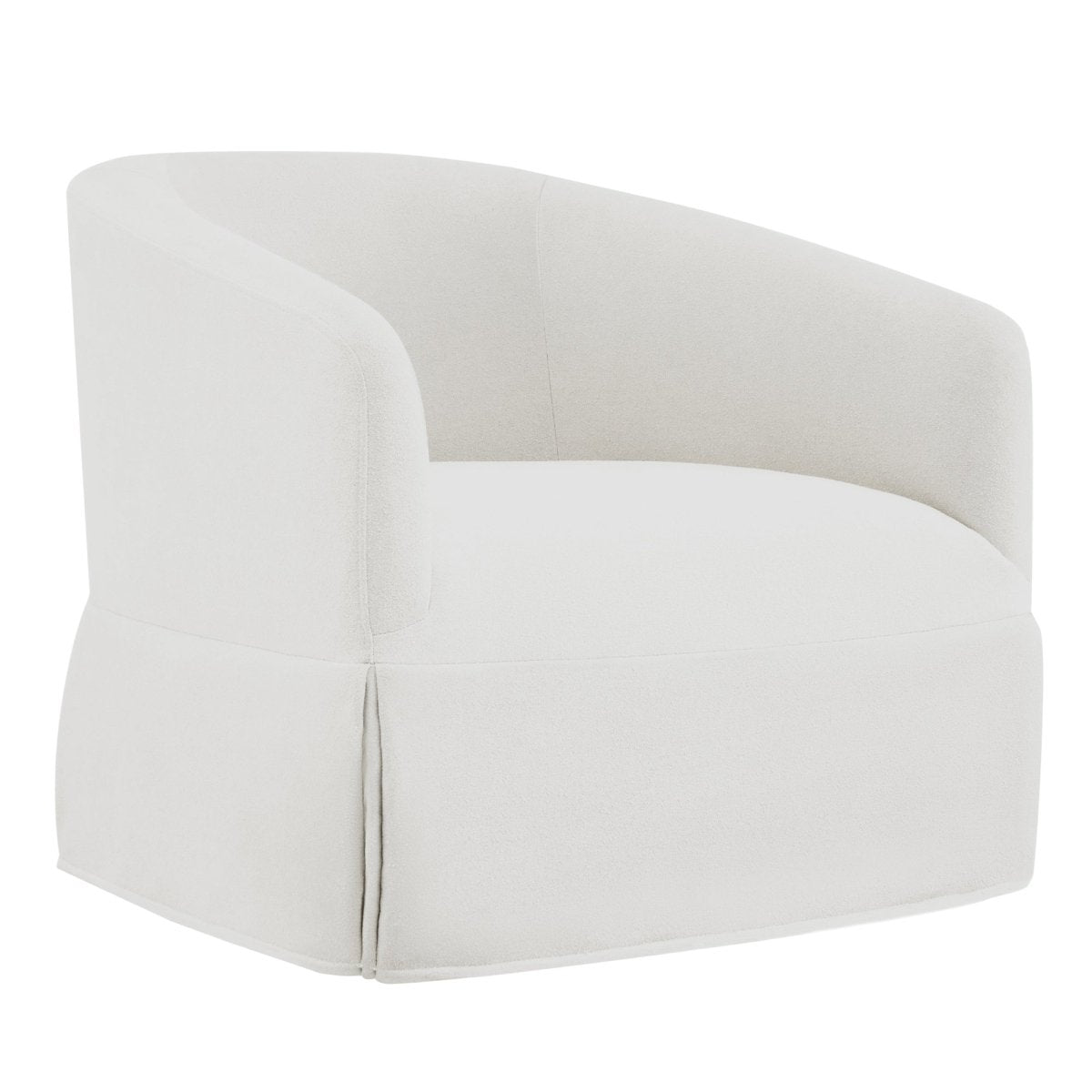 EllaGrace Slipcovered Swivel Armchair