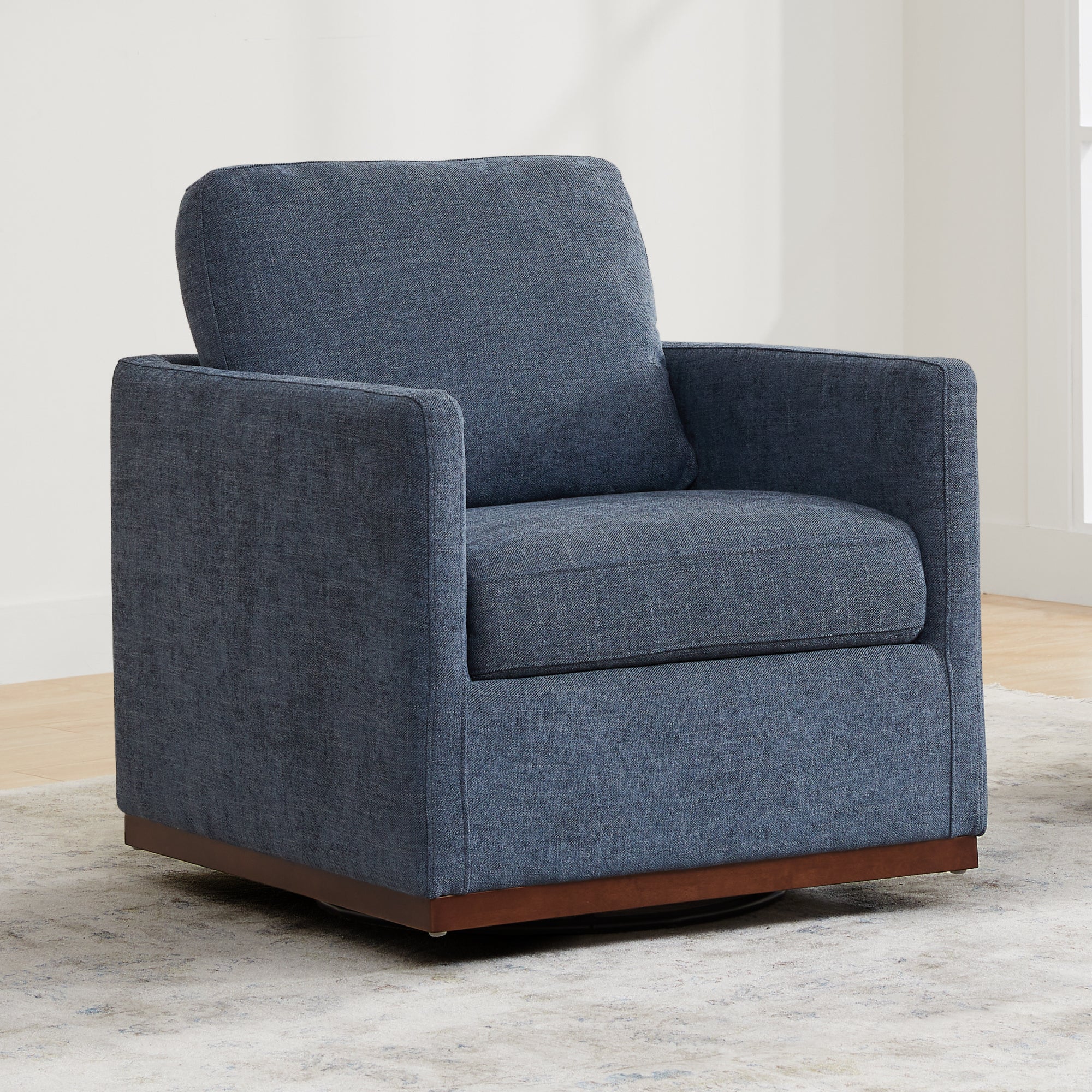 Henry Modern Swivel Accent Chair