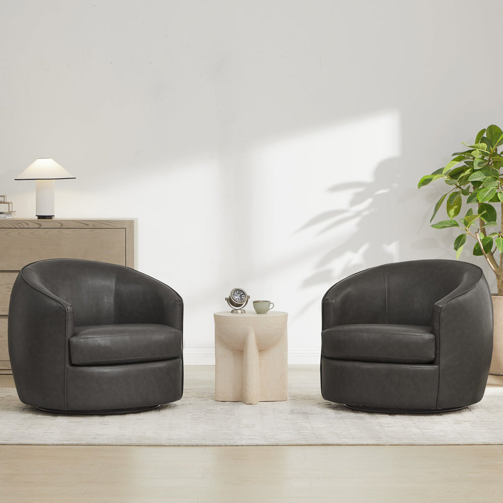 Luke Modern Swivel Accent Chair