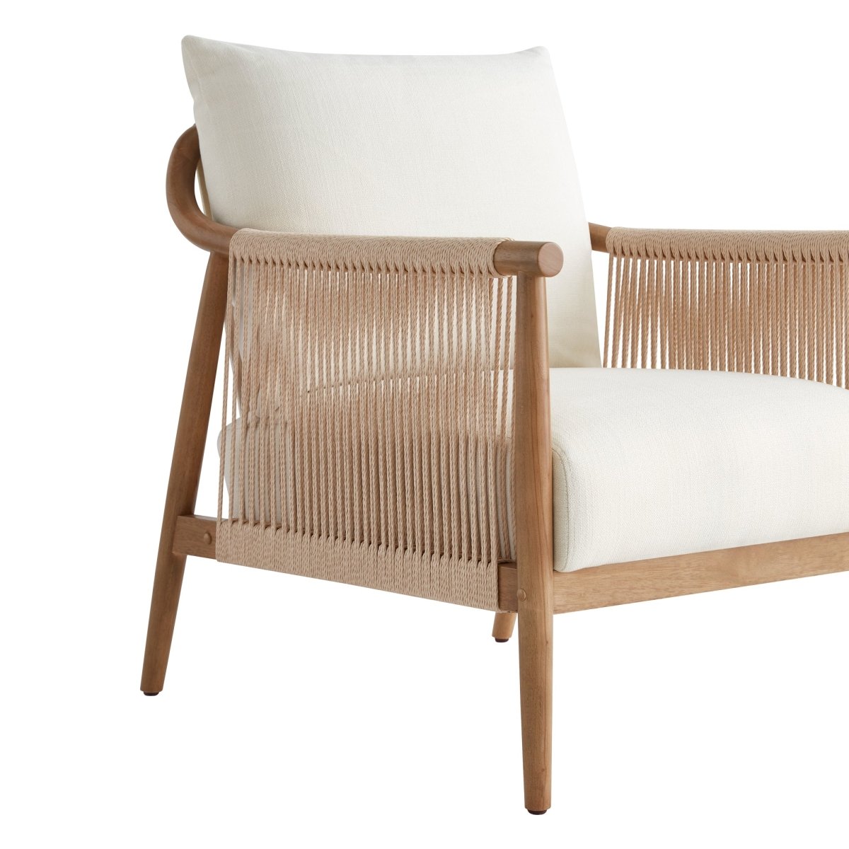 Sienna Modern Rope Accent Chair