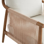 Sienna Modern Rope Accent Chair