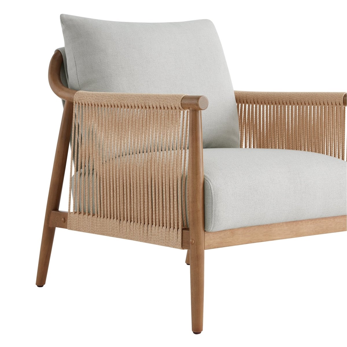 Sienna Modern Rope Accent Chair