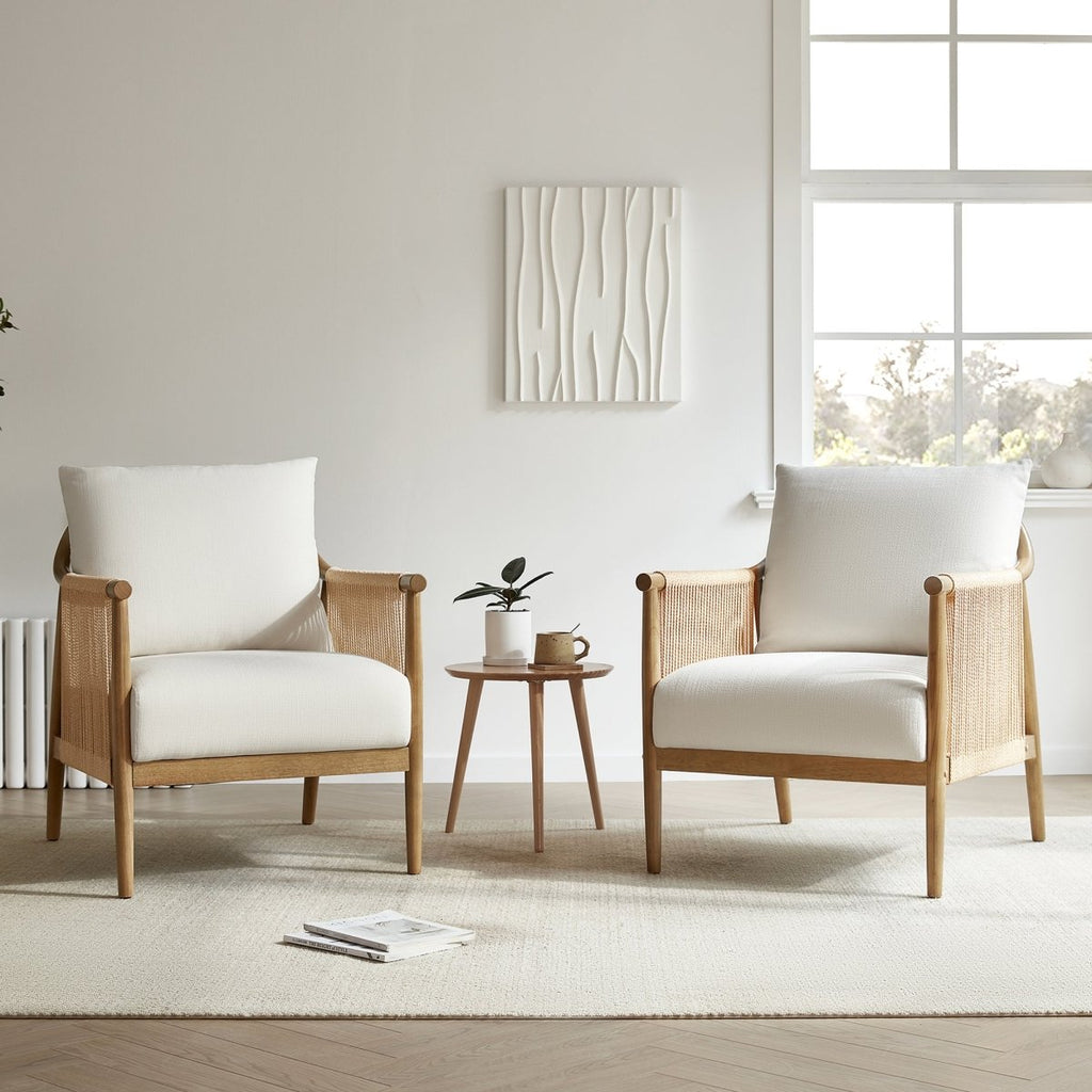 Sienna Modern Rope Accent Chair